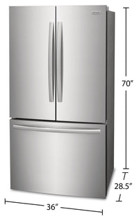 Frigidaire Gallery 28.8 Cu. Ft. French-Door Refrigerator - GRFN2853AF | Réfrigérateur Frigidaire Gallery de 28,8 pi³ à portes françaises - GRFN2853AF | GRFN285F