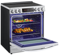 LG 6.3 Cu. Ft. Smart Electric Range with Air Sous-Vide LSEL6337F | Cuisinière électrique intelligente LG de 6,3 pi3 à convection avec Air Sous Vide - LSEL6337F | LSEL637F