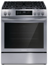 Frigidaire 5.1 Cu. Ft. Freestanding Gas Range with Convection Bake - FCFG3083AS | Cuisinière à gaz amovible Frigidaire de 5,1 pi³ avec cuisson par convection - FCFG3083AS | FCFG308S