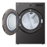 LG 7.4 Cu. Ft. Smart Electric Dryer with TurboSteam® - DLEX6700B  | Sécheuse électrique intelligente LG de 7,4 pi³ avec technologie TurboSteamMC - DLEX6700B  | DLEX670B