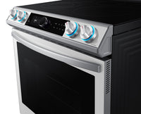 Samsung Bespoke 6.3 Cu. Ft. Slide-In Electric Range with True Convection - NE63BB871112AC | Cuisinière électrique encastrée Bespoke Samsung de 6,3 pi3 à convection véritable - NE63BB871112AC | NE63BBWG