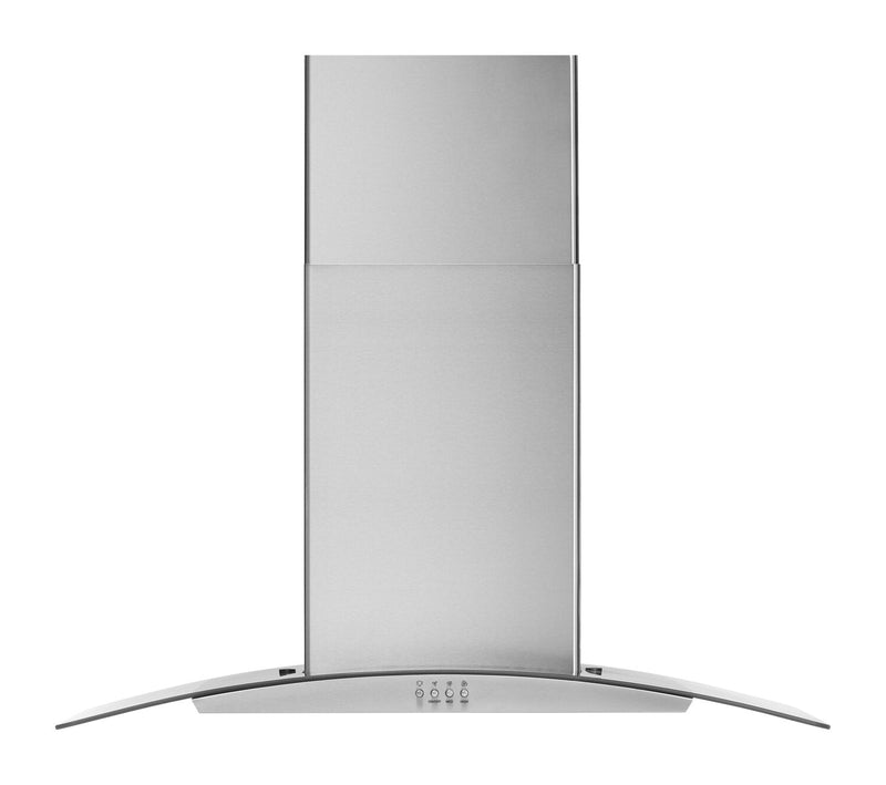 Whirlpool 36" Glass Wall Mount Range Hood - WVW51UC6LS | Hotte de cuisinière murale Whirlpool de 36 po en verre - WVW51UC6LS | WVW516LS