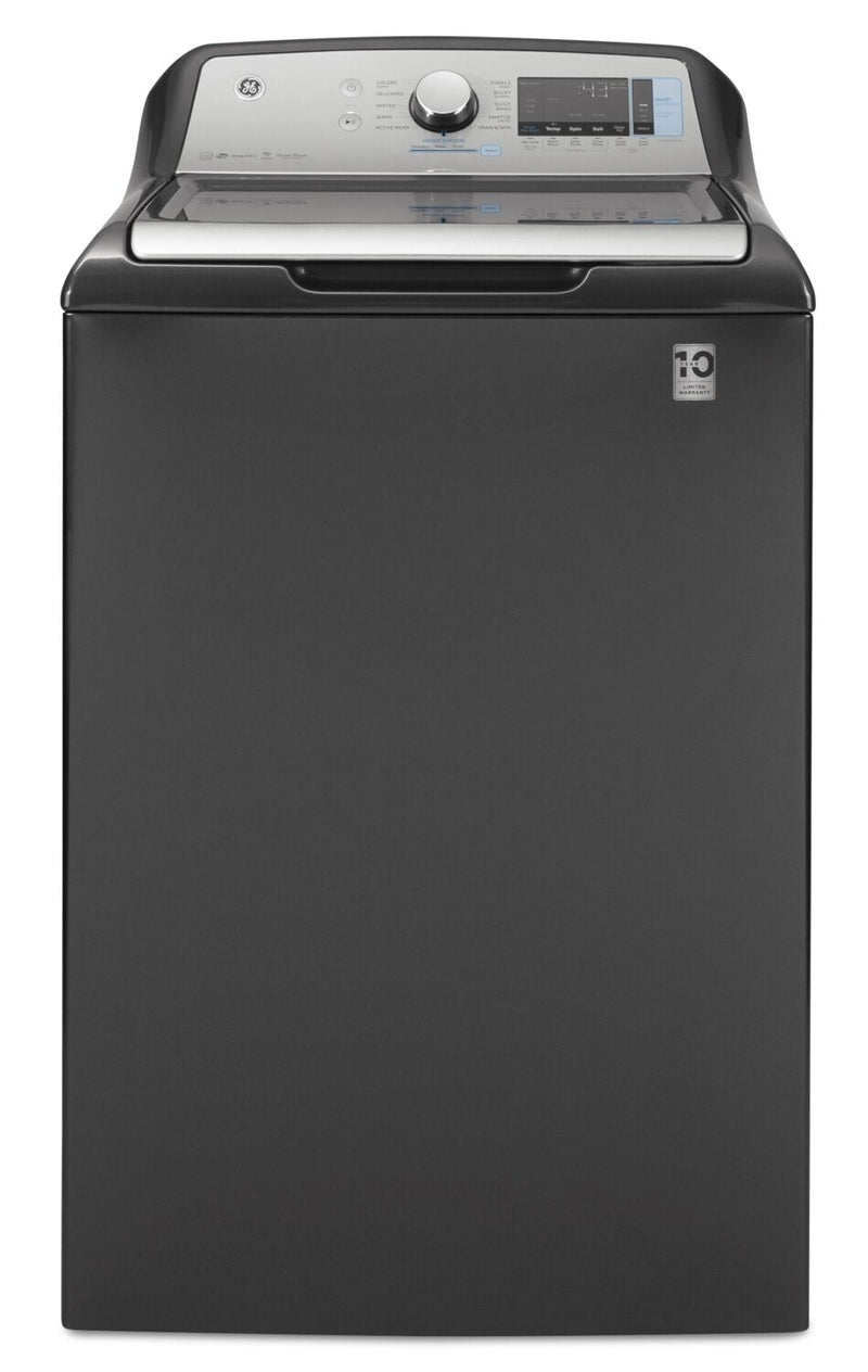 GE 5.8 Cu. Ft. Top-Load Washer with SmartDispense™ - GTW845CPNDG | Laveuse GE à chargement par le haut de 5,8 pi3 avec technologie SmartDispenseMC – GTW845CPNDG | GTW845DG