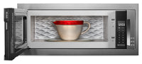 KitchenAid 1.1 Cu. Ft. Built-In Low Profile Microwave and Slim Trim Kit - YKMBT5011KS | Four à micro-ondes encastré à profil bas KitchenAid de 1,1 pi3 avec trousse d’encastrement mince - YKMBT5011KS | YKMBT50S
