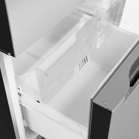 Midea 18.7 Cu. Ft. Bottom-Freezer Refrigerator - MRB19B7AST | Réfrigérateur Midea de 18,7 pi³ à congélateur inférieur - MRB19B7AST | MRB19B7S