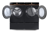 Samsung 5.3 Cu. Ft. Front-Load Washer and 7.5 Cu. Ft. Electric Dryer with Super Speed | Laveuse à chargement frontal 5,3 pi³ et sécheuse électrique 7,5 pi³ de Samsung, fonction Super Speed | SAFL650V