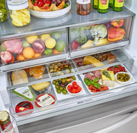 LG 30 Cu. Ft. Smart French-Door Refrigerator with Door-in-Door® - LRFDS3016S - Refrigerator in Smudge Resistant Stainless Steel
