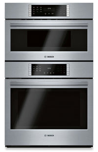 Bosch 800 Series 6.2 Cu. Ft. Electric Double Combination Wall Oven - HBL8753UC | Four mural électrique double combiné Bosch de série 800 de 6,2 pi3 - HBL8753UC | HBL8753U