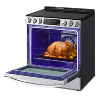 LG 6.3 Cu. Ft. Smart Electric Range with Air Fry - LSEL6333F | Cuisinière électrique intelligente LG de 6,3 pi3 avec friture à air Air Fry - LSEL6333F | LSEL633F