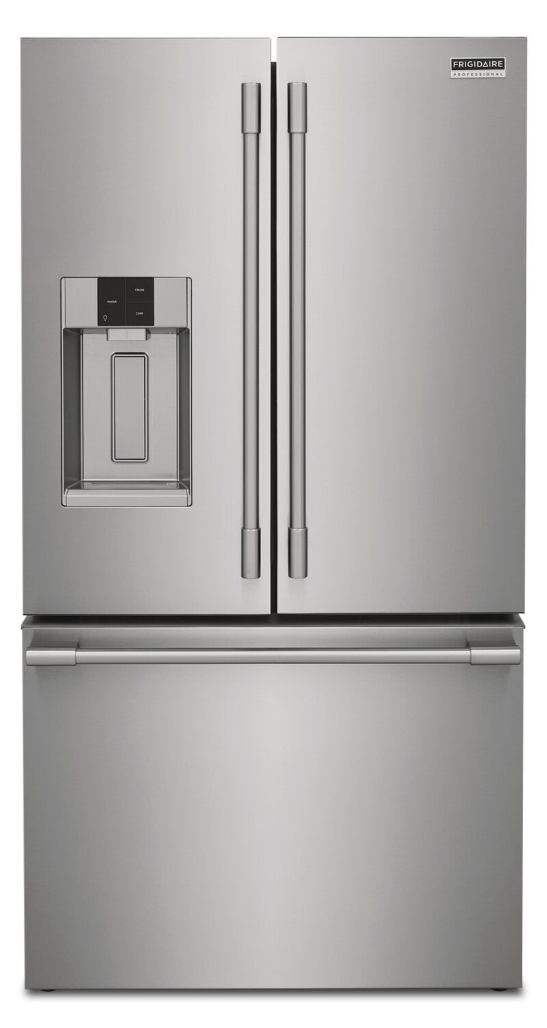 Frigidaire Professional 22.6 Cu. Ft. French-Door Counter-Depth Refrigerator - PRFC2383AF | Réfrigérateur Frigidaire Professional de 22,6 pi³ de profondeur comptoir à portes françaises - PRFC2383AF | PRFC2383