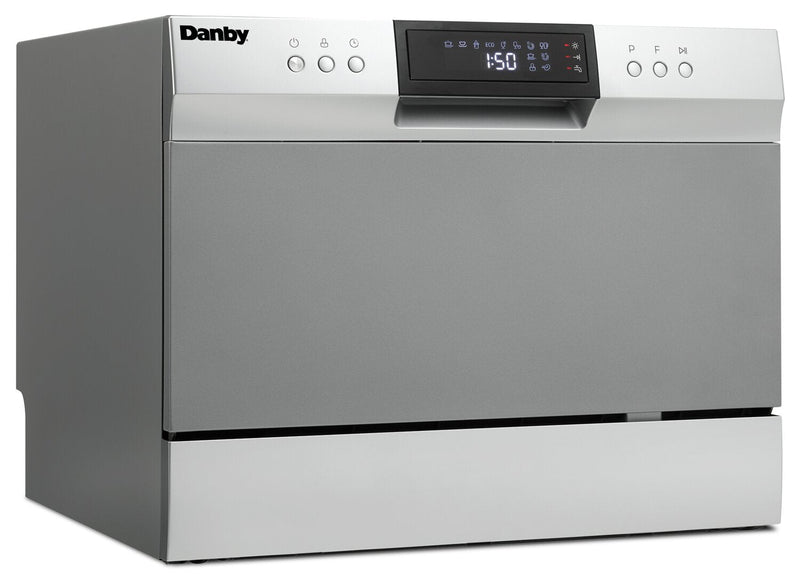 Danby 6 Place Setting Countertop Dishwasher - DDW631SDB | Lave-vaisselle de comptoir à capacité de 6 couverts – DDW631SDB | DDW631SD