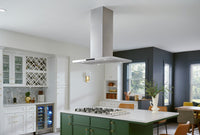 Broan Elite EIT1 Series 36" Island Range Hood - EIT1366SS | Hotte îlot de cuisinière Broan Elite de série EIT1 de 36 po – EIT1366SS | EIT1366S