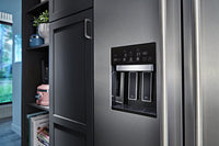 KitchenAid 25.1 Cu. Ft. Built-In Side-by-Side Refrigerator - KBSD702MPS | Réfrigérateur encastré KitchenAid de 25,1 pi³ à compartiments juxtaposés - KBSD702MPS | KBSD702S