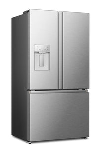 Hisense 22.4 Cu. Ft. Counter-Depth French-Door Refrigerator - RF225C3CSEI | Réfrigérateur Hisense de 22,4 pi³ à portes françaises de profondeur comptoir - RF225C3CSEI | RF22C3CS