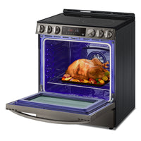 LG 6.3 Cu. Ft. Smart Electric Range with Air Fry - LSEL6333D | Cuisinière électrique intelligente LG de 6,3 pi3 avec friture à air Air Fry - LSEL6333D | LSEL633D