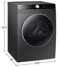 Samsung 4 Cu. Ft. Electric Dryer with Smart Dial - DV25B6900EX/AC  | Sécheuse électrique Samsung de 4 pi3 avec cadran intelligent – DV25B6900EX/AC  | DV25B69G
