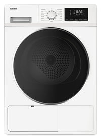 Galanz 2.2 Cu. Ft Front-Load Washer and 3.8 Cu. Ft. Front-Load Dryer – White | Laveuse à chargement frontal 2,2 pi³ et sécheuse à chargement frontal 3,8 pi³ de Galanz - blanches | GAFL22WW