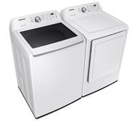 Samsung 5.2 Cu. Ft. Top-Load Washer and 7.2 Cu. Ft. Electric Dryer | Laveuse à chargement par le haut de 5,2 pi3 et sécheuse électrique de 7,2 pi3 de Samsung  | SATL3200