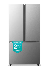 Hisense 22.5 Cu. Ft. Counter-Depth French-Door Refrigerator - RF225A3CSE | Réfrigérateur Hisense de 22,5 pi³ à portes françaises de profondeur comptoir - RF225A3CSE | RF22A3CS