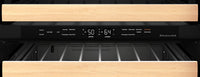 KitchenAid 5 Cu. Ft. 46-Bottle Wine Cellar with Left-Swing Door - KUWL214KSB | Cellier à vin KitchenAid de 5 pi3 pour 46 bouteilles avec charnières de porte à gauche - KUWL214KSB | KUWL214S