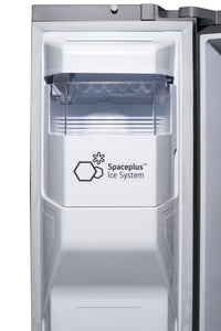 LG 27 Cu. Ft. Side-by-Side Refrigerator with InstaView™ - LRSOS2706S | Réfrigérateur LG de 27 pi³ à compartiments juxtaposés avec InstaViewMC - LRSOS2706S | LRSOS27S