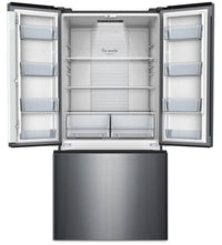 Galanz 18 Cu. Ft. French-Door Refrigerator - GLR18FS5M08 | Réfrigérateur Galanz de 18 pi3 à portes françaises - GLR18FS5M08 | GLR1808S