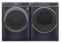 GE 5.8 Cu. Ft. Front-Load Washer and 7.8 Cu. Ft. Electric Dryer  | Laveuse à chargement frontal de 5,8 pi³ et sécheuse électrique de 7,8 pi³ de GE  | GEFL850S