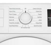 Bosch 300 Series 2.2 Cu. Ft. Front-Load Washer and 4 Cu. Ft. Condensation Dryer  | Laveuse à chargement frontal 2,2 pi³ et sécheuse par condensation de 4 pi³ de série 300 de Bosch  | BHFL300W