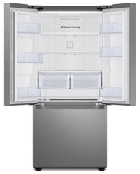 Samsung 22.1 Cu. Ft. French-Door Refrigerator - RF22A4221SR/AA | Réfrigérateur Samsung de 22,1 pi³ à portes françaises - RF22A4221SR/AA | RF22A42S