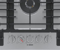 Bosch 800 Series 30" Gas Cooktop - NGM8058UC | Surface de cuisson à gaz Bosch de série 800 de 30 po - NGM8058UC | NGM805SS