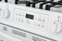Frigidaire 5.0 Cu. Ft. Front-Control Freestanding Gas Range - FFGH3054UW - Gas Range in White