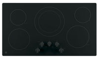 GE 36" Built-In Electric Cooktop - JP3036DLBB | Surface de cuisson électrique encastrée GE de 36 po – JP3036DLBB | JP3036LB