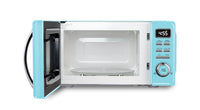 Galanz 0.7 Cu. Ft. Retro Countertop Microwave - GLCMKZ07BER07 | Four à micro-ondes de comptoir Galanz rétro de 0,7 pi3 - GLCMKZ07BER07 | GLCMKZBL