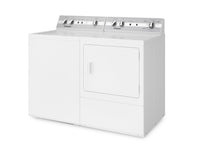 Huebsch 3.2 Cu. Ft. Top-Load Washer and 7 Cu. Ft. Electric Dryer - White | Laveuse à chargement par le haut de 3,2 pi3 et sécheuse électrique de 7 pi3 de Huebsch - blanches | HUTL5102