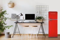 Galanz 12 Cu. Ft. Top-Freezer Retro Refrigerator - GLR12TRDEFR - Refrigerator in Red