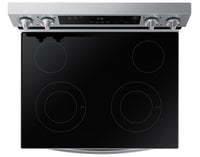 Samsung 6.3 Cu. Ft. Freestanding Electric Range with Wi-Fi - NE63A6111SS/AC | Cuisinière électrique amovible Samsung de 6,3 pi3 avec Wi-Fi - NE63A6111SS/AC | NE63A611