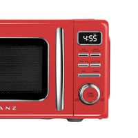 Galanz 0.7 Cu. Ft. Retro Countertop Microwave - GLCMKZ07RDR07 | Four à micro-ondes de comptoir Galanz rétro de 0,7 pi3 - GLCMKZ07RDR07 | GLCMKZ0R