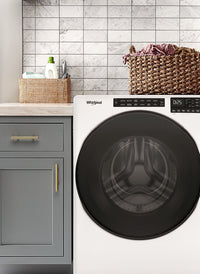 Whirlpool 5.2 Cu. Ft. Front-Load Washer with Quick Wash - WFW5605MW | Laveuse Whirlpool à chargement frontal de 5,2 pi3 avec lavage rapide - WFW5605MW | WFW5605W