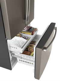 GE 27 Cu. Ft. French-Door Refrigerator with Internal Water Dispenser - GNE27JMMES - Refrigerator in Slate