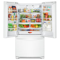 Whirlpool 22 Cu. Ft. French-Door Refrigerator - WRFF5333PW  | Réfrigérateur Whirlpool de 22 pi³ à portes françaises - WRFF5333PW  | WRFF533W