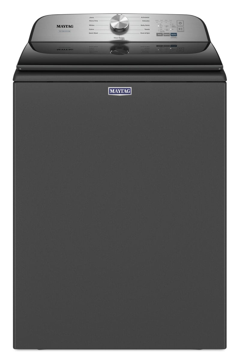 Maytag 5.4 Cu. Ft. Pet Pro Top-Load Washer - MVW6500MBK | Laveuse Pet Pro de Maytag de 5,4 pi3 à chargement par le haut - MVW6500MBK | MVW6500B