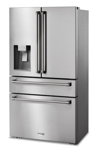 Thor Kitchen 22 Cu. Ft. Counter-Depth French-Door Refrigerator - TRF3601FD | Réfrigérateur Thor Kitchen de 22 pi³ à portes françaises de profondeur comptoir - TRF3601FD | TRF3601S