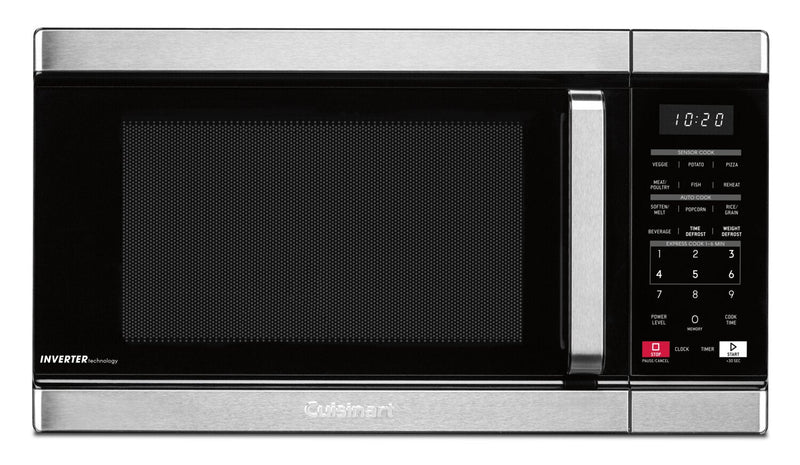 Cuisinart 1.1 Cu. Ft. 1,000 W Countertop Microwave - CMW-110C | Four à micro-ondes de comptoir Cuisinart de 1,1 pi3 avec une puissance de 1 000 W - CMW-110C | CMW110CM