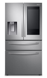 Samsung 28 Cu. Ft. 4-Door French-Door Refrigerator with Family Hub™ - RF28R7551SR/AC | Réfrigérateur 4 portes Samsung 28 pi³ à portes françaises avec portail Family HubMC – RF28R7551SR/AC | RF28R75S
