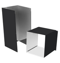 Café 12' Duct Cover Extension in Matte Black - CX12DC9SPDS | Extension de couvre-conduit Café noir mat de 12 pi - CX12DC9SPDS | CX12DC9D