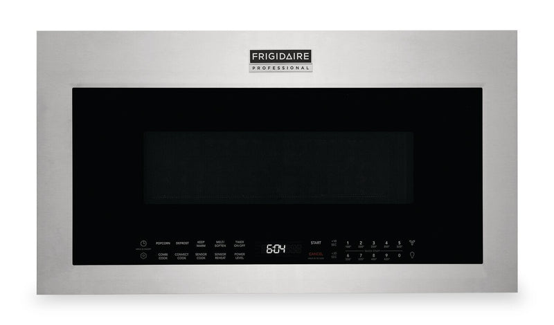 Frigidaire Professional 1.9 Cu. Ft. Over-the-Range Microwave with Convection - PMOS198CAF  | Four à micro-ondes à hotte intégrée Frigidaire Professional de 1,9 pi³ avec convection - PMOS198CAF  | PMOS198F