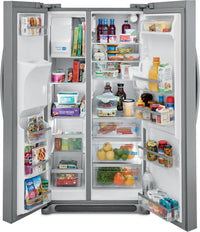 Frigidaire 25.6 Cu. Ft. Side-by-Side Refrigerator - GRSS2652AF | Réfrigérateur Frigidaire de 25,6 pi³ à compartiments juxtaposés - GRSS2652AF | GRSS265F