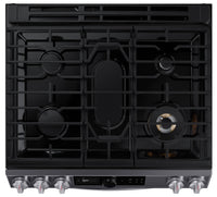 Samsung Bespoke 6 Cu. Ft. Gas Range with Air Fry - NX60T8711SG/AA | Cuisinière à gaz Bespoke Samsung de 6 pi3 avec friture à air chaud - NX60T8711SG/AA | NX60T87G