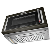 KitchenAid 1.9 Cu. Ft. Over-the-Range Convection Microwave - YKMHC319LBS | Four à micro-ondes à hotte intégrée KitchenAid de 1,9 pi³ à convection - YKMHC319LBS | YKMHC3BS