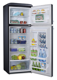 Galanz 12 Cu. Ft. Top-Freezer Retro Refrigerator - GLR12TBKEFR | Réfrigérateur rétro Galanz de 12 pi3 à congélateur supérieur - GLR12TBKEFR | GLR12TBK